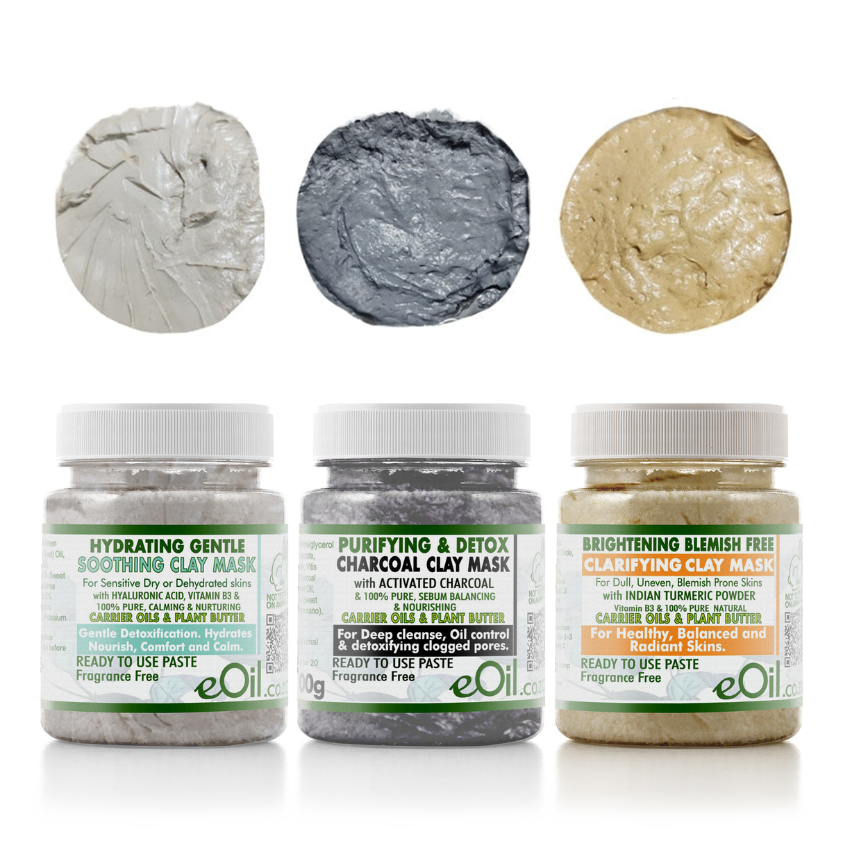 Clay Face Masks Ready - Fragrance Free Base - Ready to use