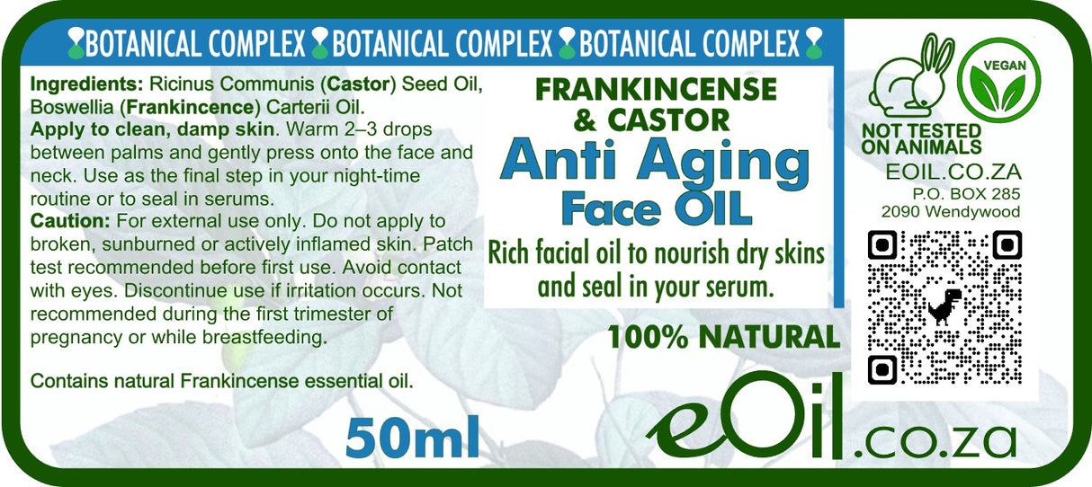 Anti Ageing Face Oil - Ready to Use