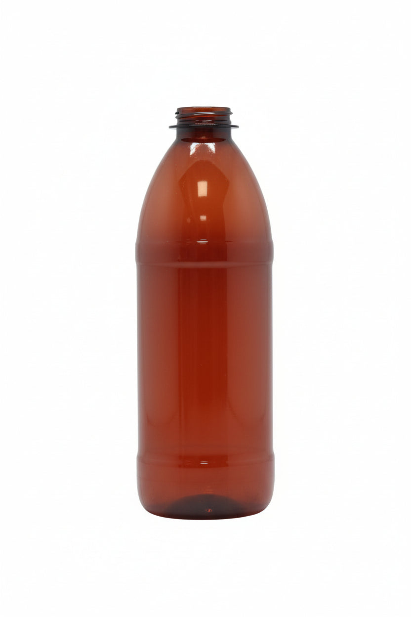 Bottle Amber Pet 500 ml 28 410