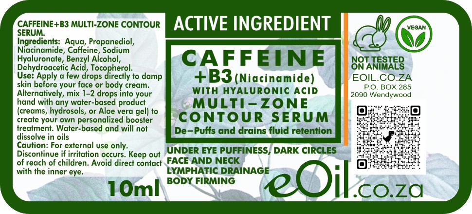 Eye Serum Multi-Zone Contour with Caffeine 2 %+ B3 2 % + Hyaluronic Acid 1.5 %