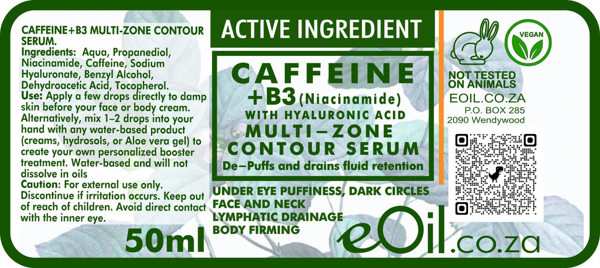 Eye Serum Multi-Zone Contour with Caffeine 2 %+ B3 2 % + Hyaluronic Acid 1.5 %