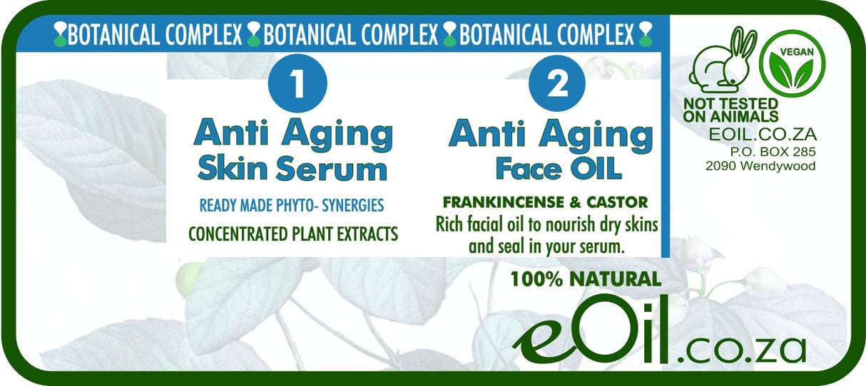 Anti Ageing Serum + Oil Combo
