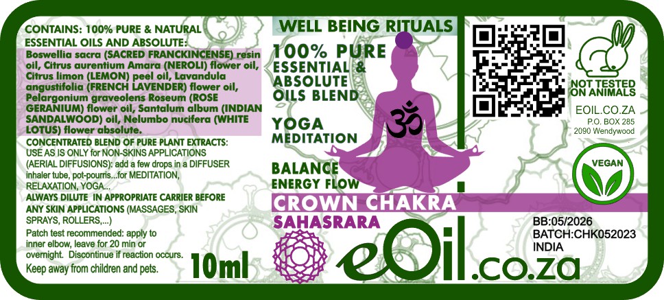 Chakra - Crown Blend - eOil.co.za