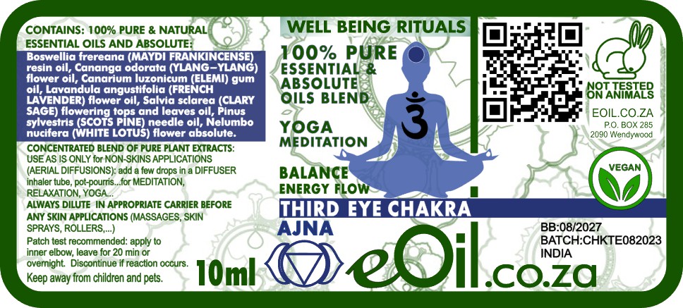 Chakra Third Eye Blend - 10 ml - eOil.co.za