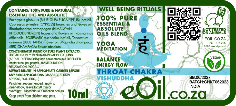 Chakra Throat Blend - 10 ml - eOil.co.za