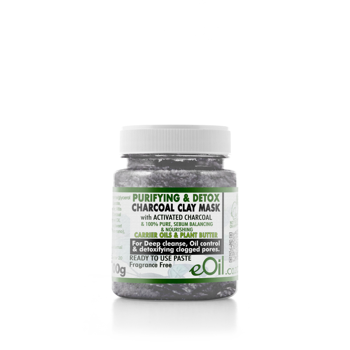 Clay Face Masks Ready - Fragrance Free Base - Ready to use - eOil.co.za