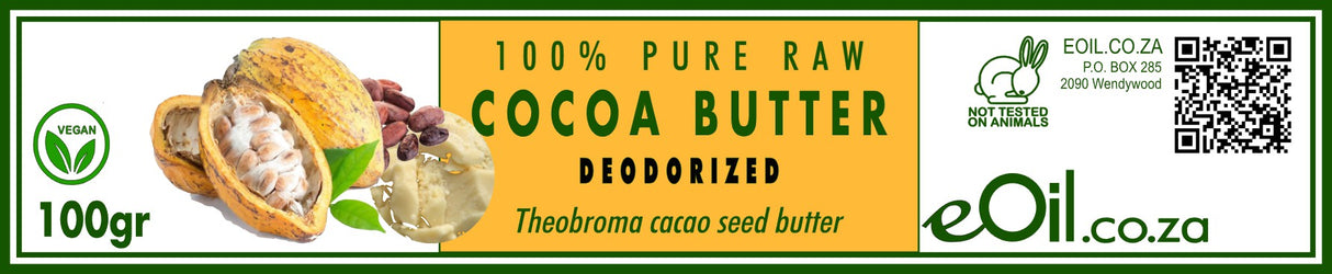 label cocoa butter deodorized eoil.co.za
