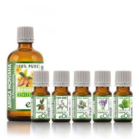 Essential oils assortment for sport - eOil.co.za