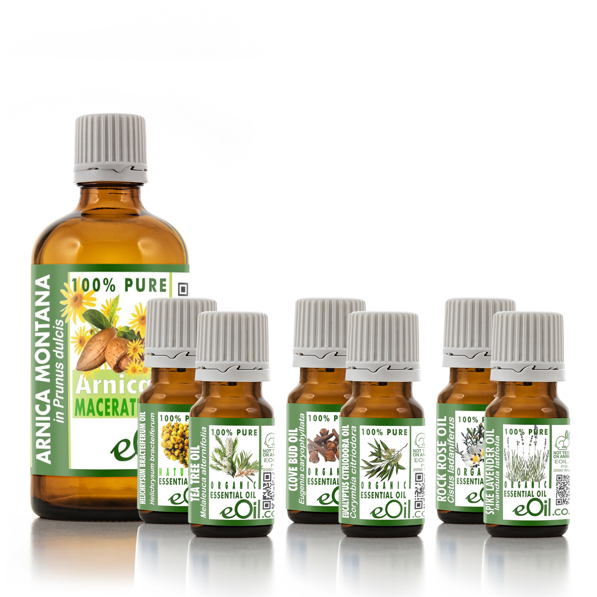 Essential oils assortment for your home pharmacy - eOil.co.za