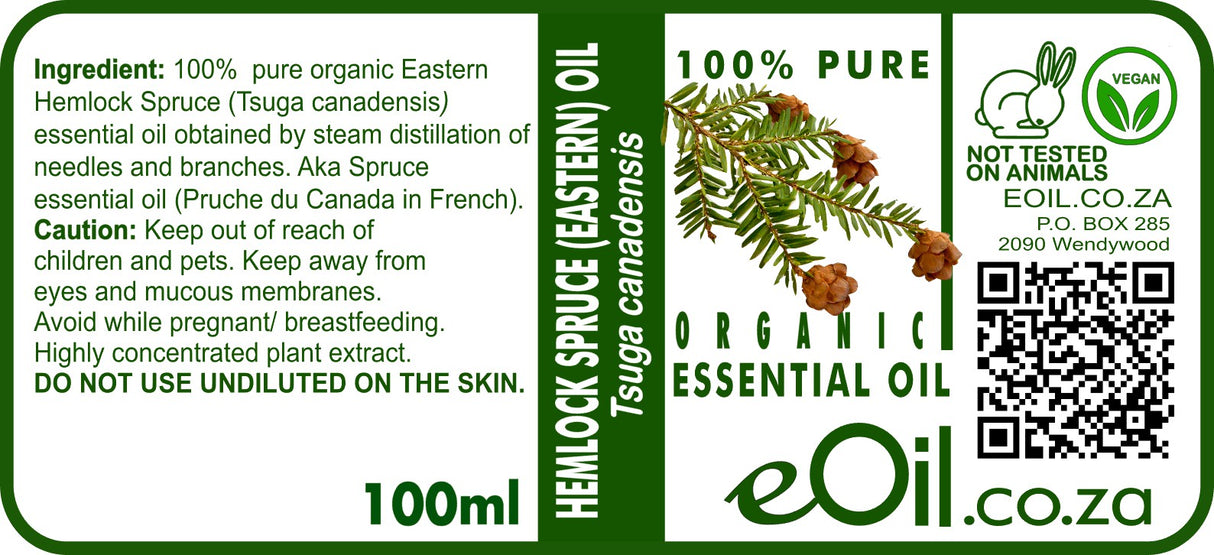 Hemlock Spruce Essential Oil Organic