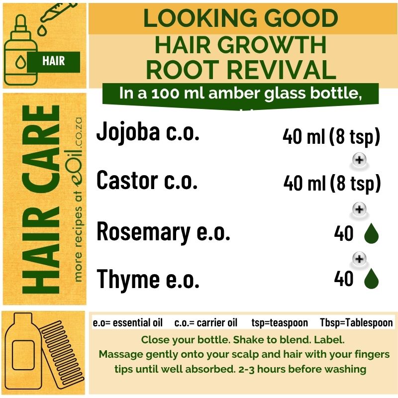 Hair Growth Root Revival Blend Recipe Bundle