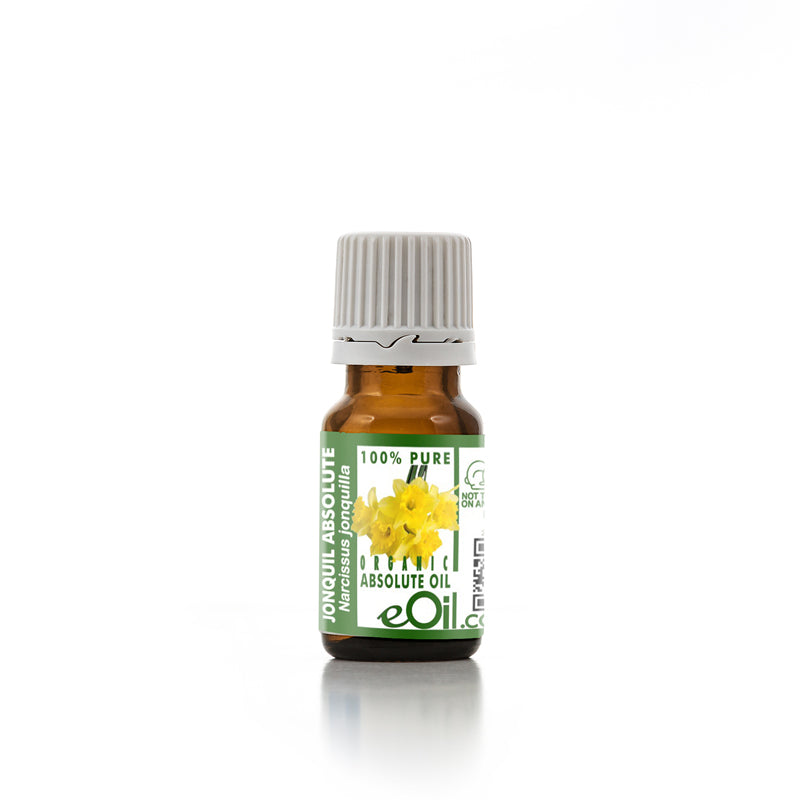 Jonquil Absolute Organic Oil, rare Narcissus flower extract for elegant perfumery and emotional balance