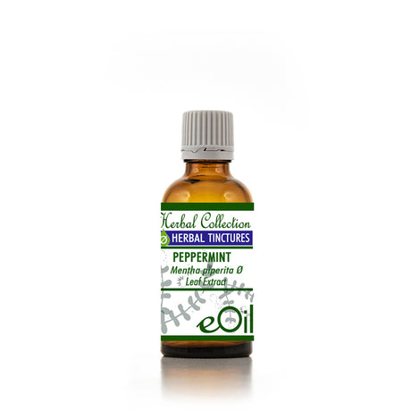 Bottle eOil.co.za of Peppermint liquid herbal extract tincture 100 ml