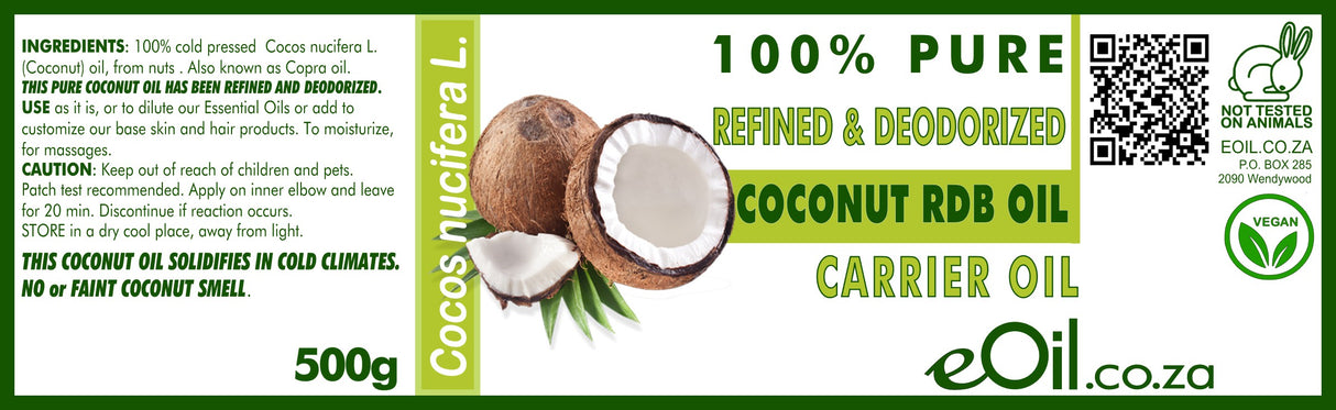 Coconut butter / oil refined & deodorized