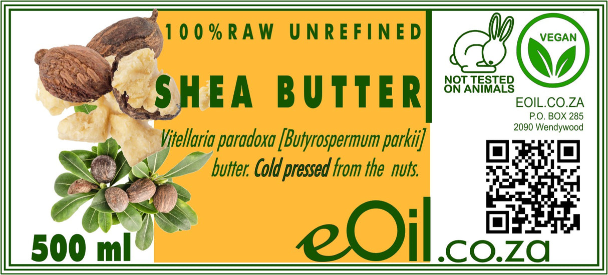 Shea Butter Raw Unrefined (Vitellaria paradoxa Butyrospermum parkii) - eOil.co.za