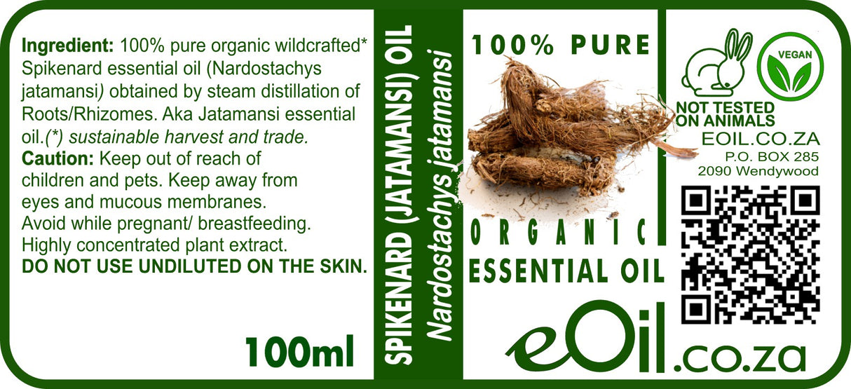 Spikenard Essential Oil Organic