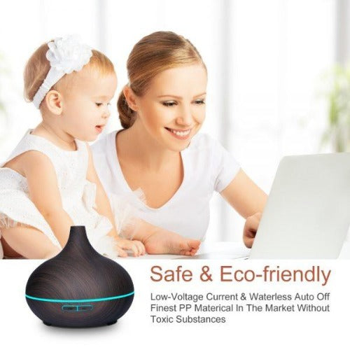 eOil.co.za diffuser aromatherapy essential oil Cocoon dark wood 400 ml