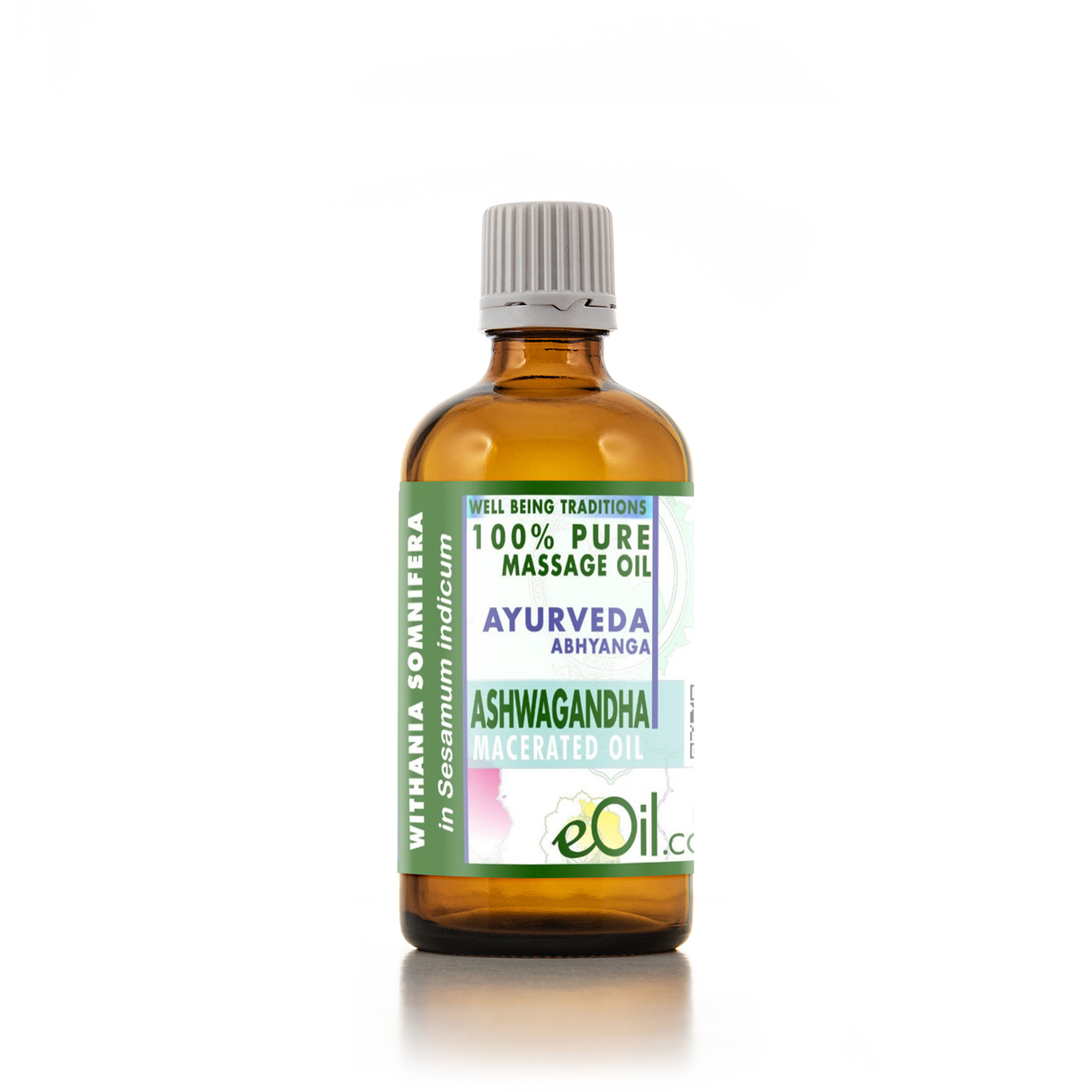 Ashwagandha Ayurveda Carrier Oil - Withania somnifera in sesamum indicum 100 ml - eOil.co.za