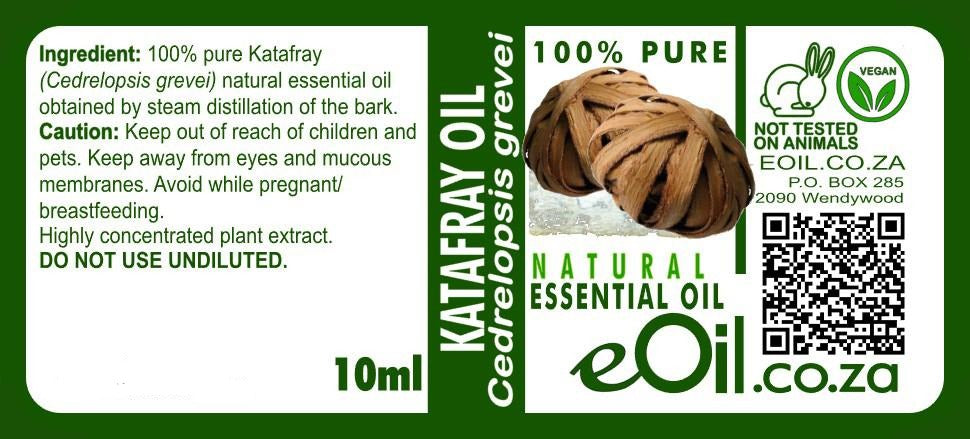 Katafray Essential Oil Natural, unique Madagascan woody oil for natural blends