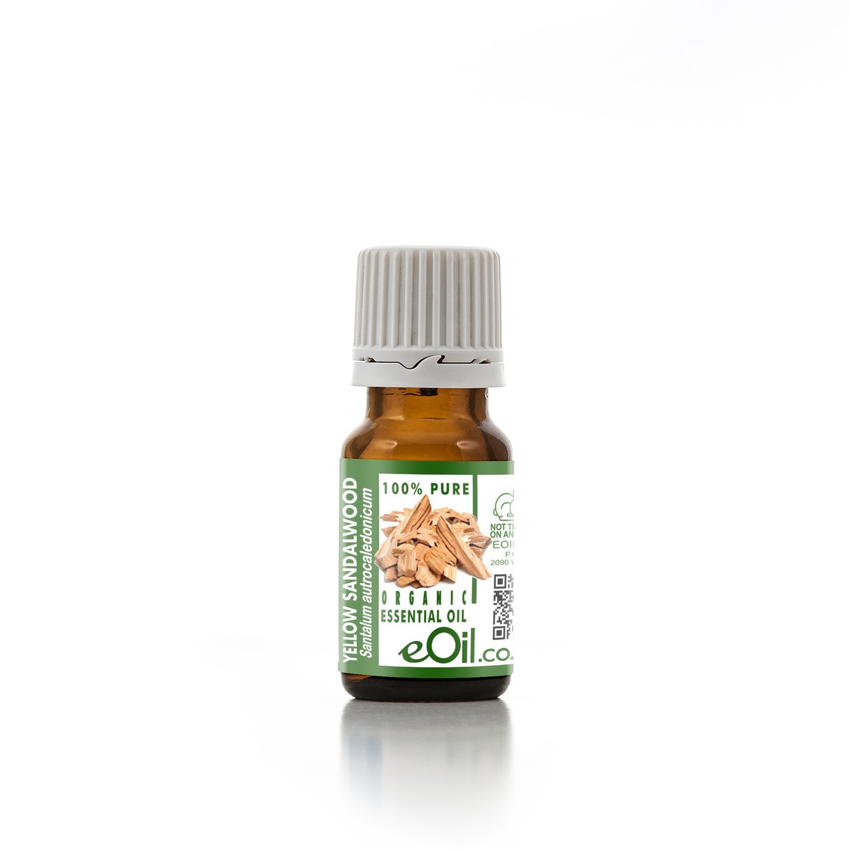 Sandalwood Yellow Organic Essential Oil, soft woody fragrance for natural perfume
