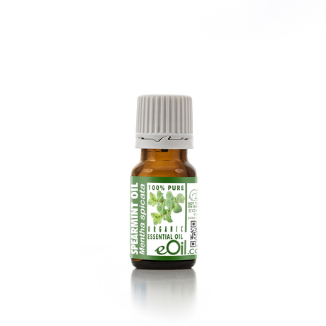 Spearmint Organic Essential Oil, sweet minty aroma for flavoring and diffuser use eOil.co.za