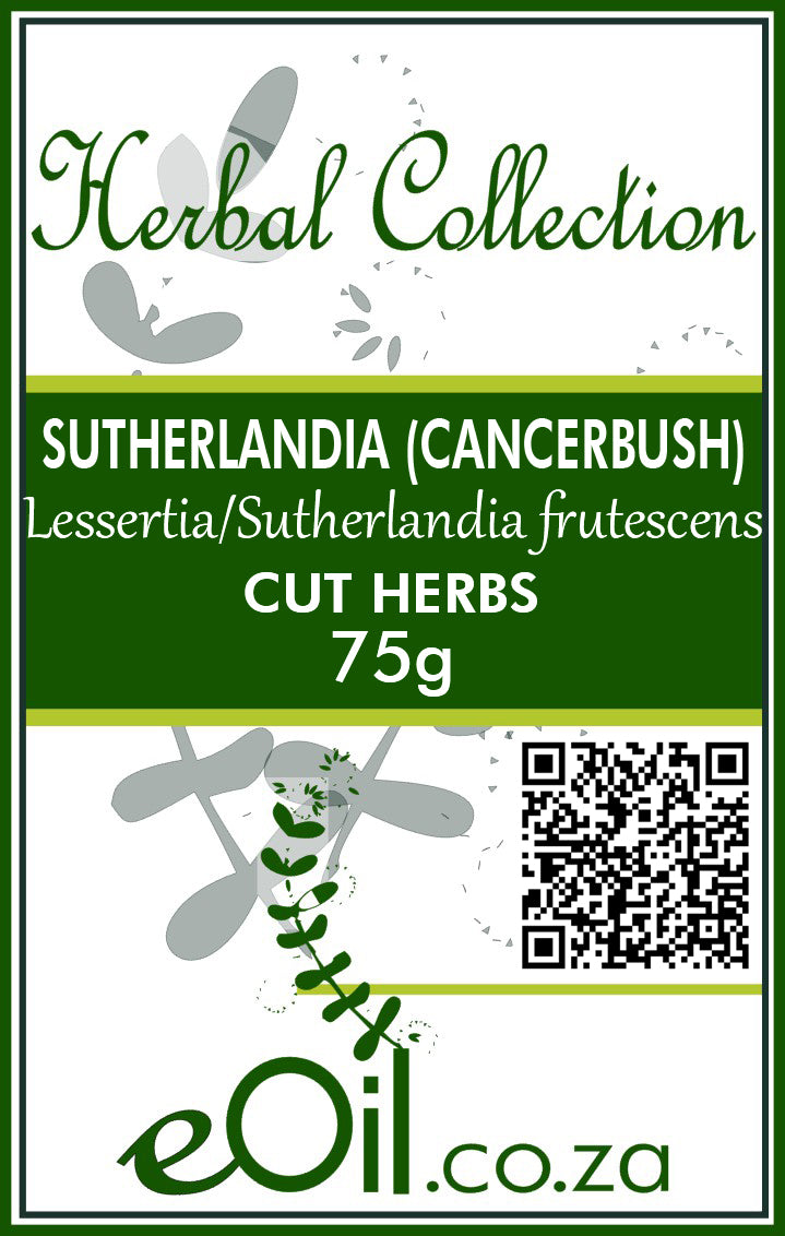 Sutherlandia ( Lessertia frutescens ) Cut Herbs - 75 g - Herbal Collection - eOil.co.za