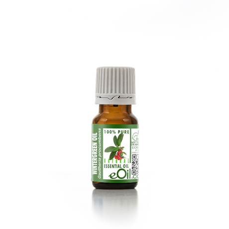 Wintergreen Essential Oil, cool minty aroma for massage and natural blends eOil.co.za