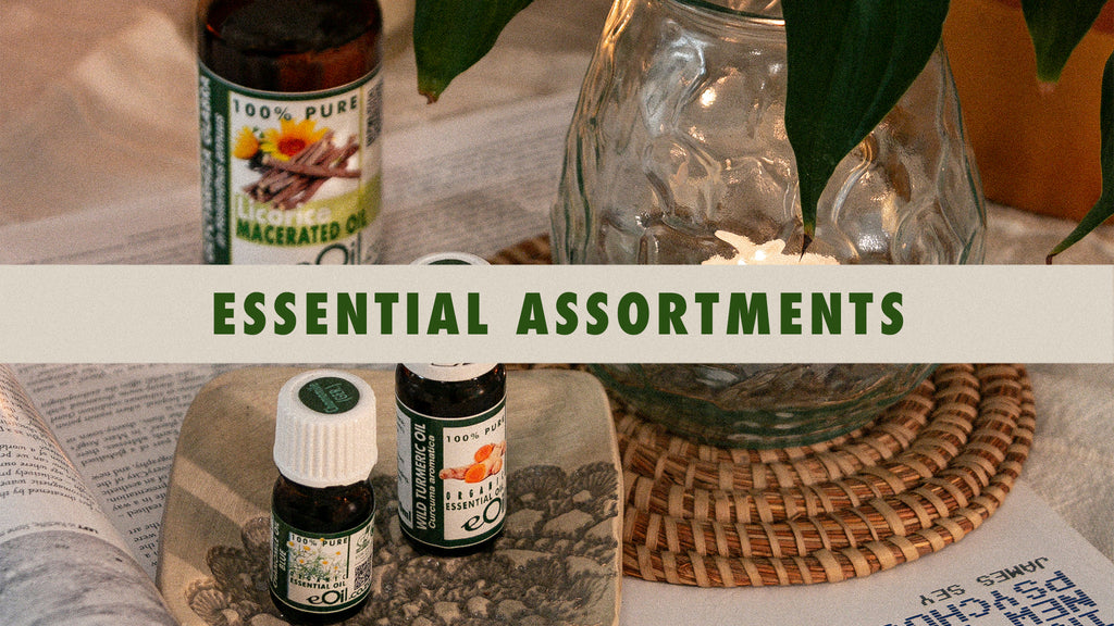 eOil.co.za essential natural organic oils assortments synergies