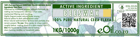 Beeswax 100 % natural active ingredient