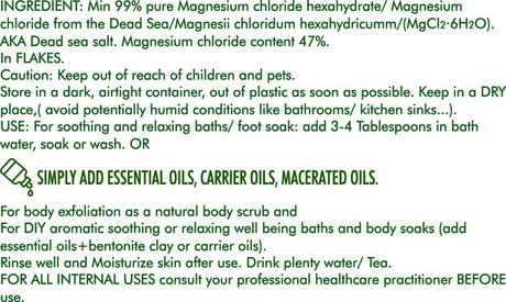 Sea Salts Magnesium Chloride - eOil.co.za