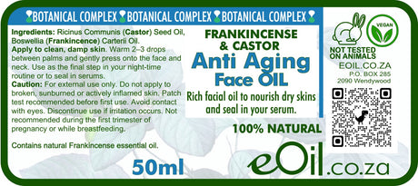Anti Ageing Face Oil - Ready to Use
