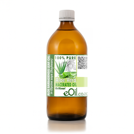 Aloe Vera Macerated Ayurveda Carrier Oil Organic