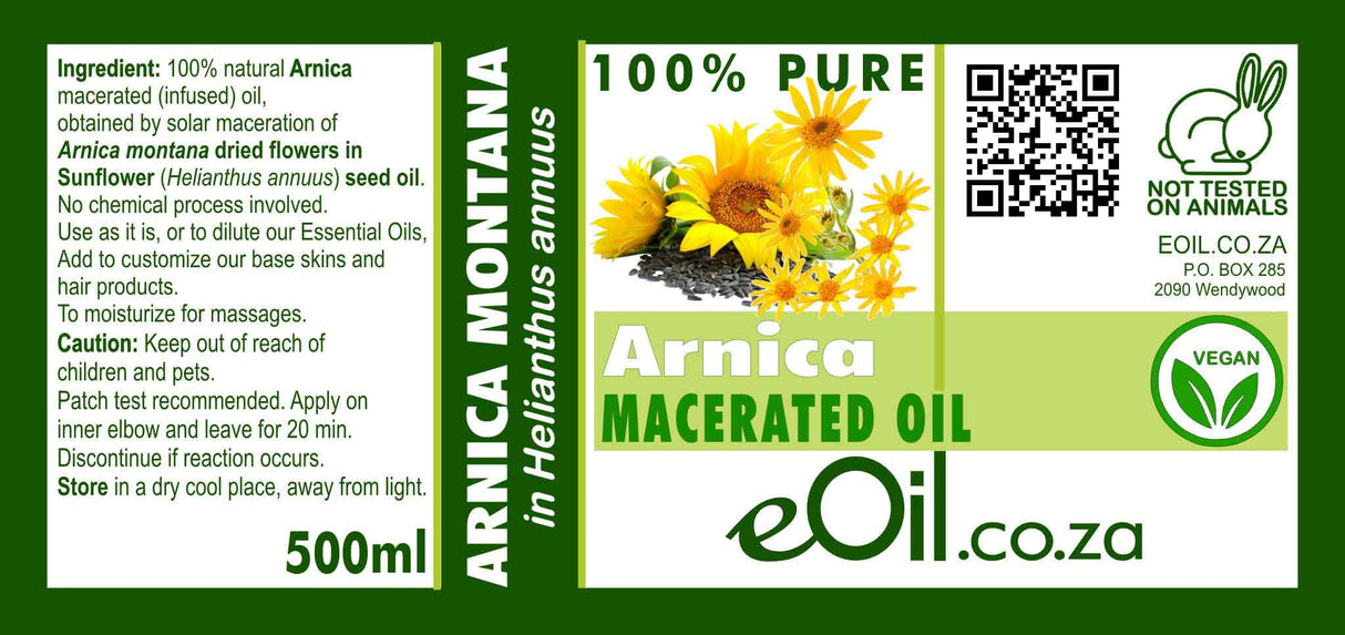 Arnica Montana Macerated Natural Oil