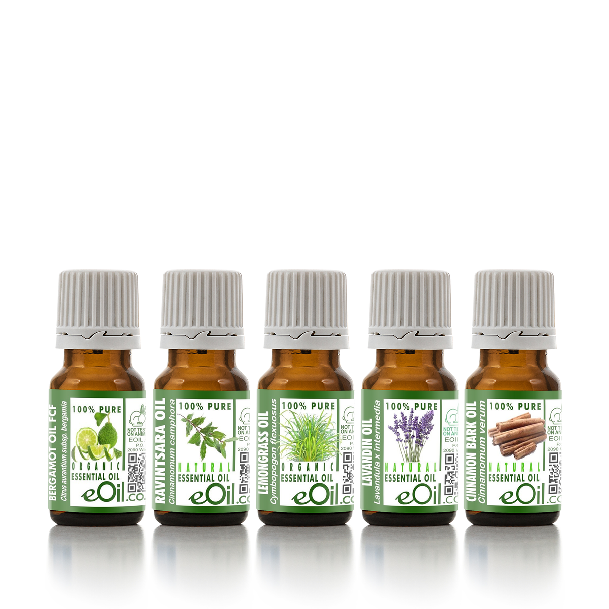 Assortment Essential Oils For Diffusion