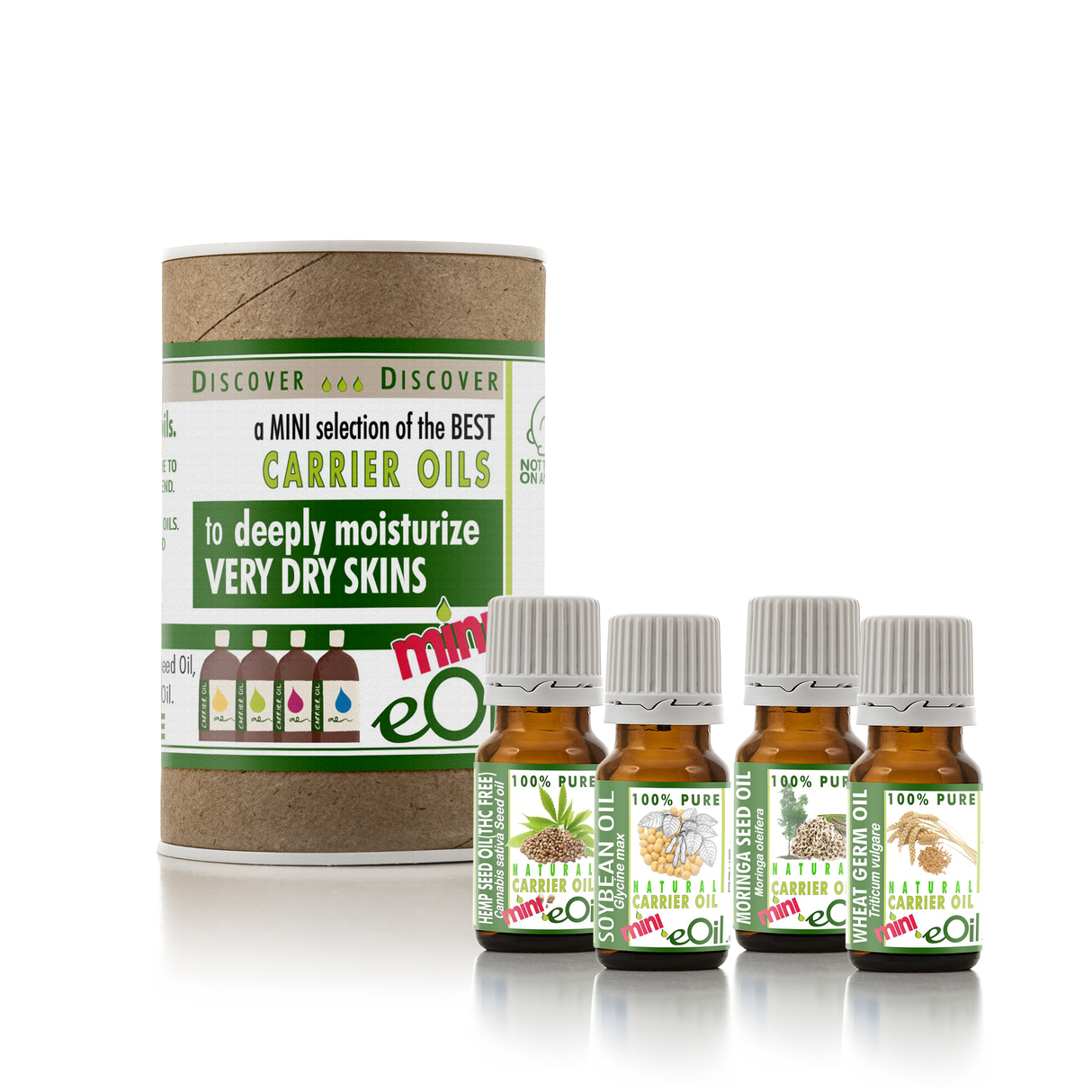 Atopic | Very Dry Skin | eOil.co.za | Carrier Oils | Mini collection