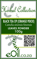 Black Tea OP Powder Organic - eOil.co.za