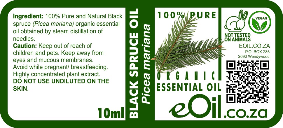 Black Spruce Essential Oil Organic - Picea mariana