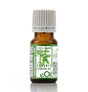 Bottle of Balsam Fir Oil with a green label on a white background