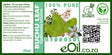 A product photo showing an EOIL.co.za Buchu Hydrosol spray bottle next to a sprig of fresh green buchu leaves, highlighting its natural fynbos origin