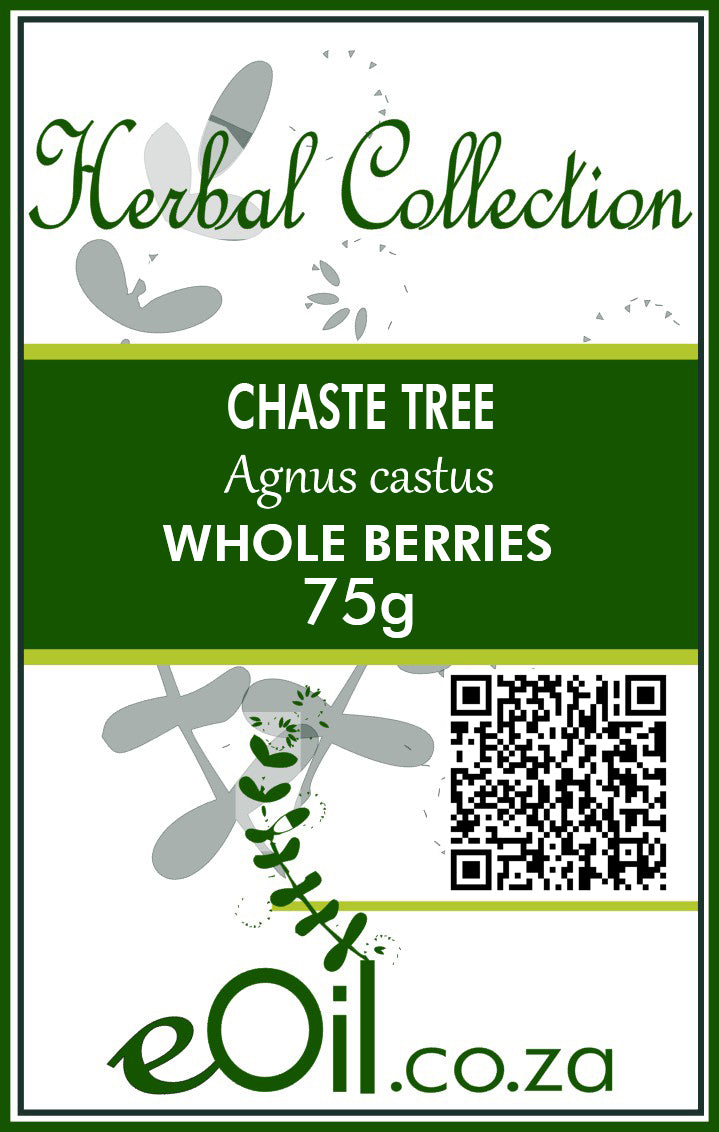 Chastetree berries Agnus castus - Herbal Collection - 75 g - eOil.co.za