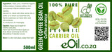 Green Coffee Bean Carrier Oil
