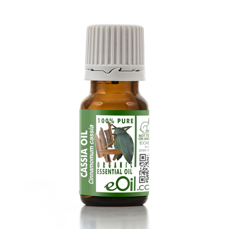 Cassia essential oil 10 ml bottle
