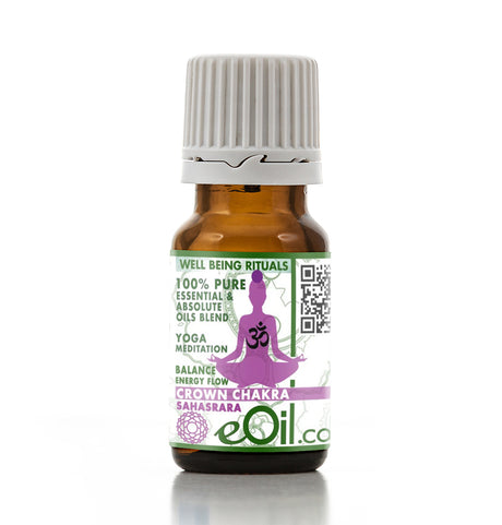 Chakra crown essential and absolute oil 10 ml bottle