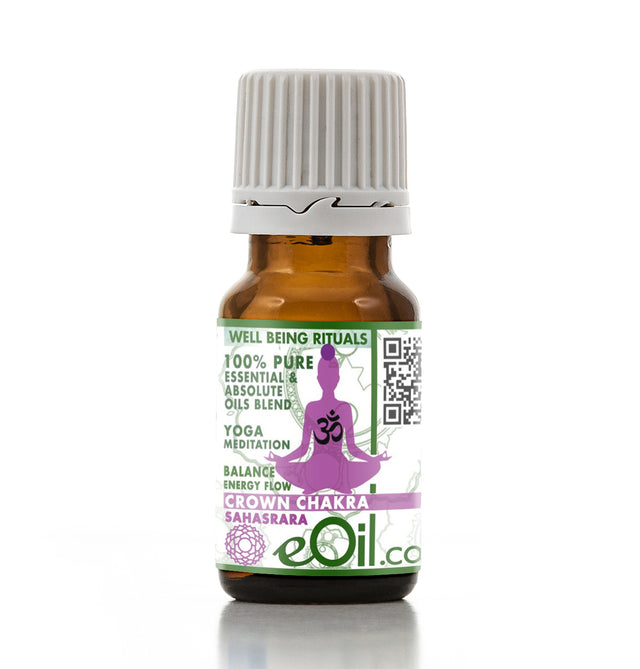 Chakra crown essential and absolute oil 10 ml bottle