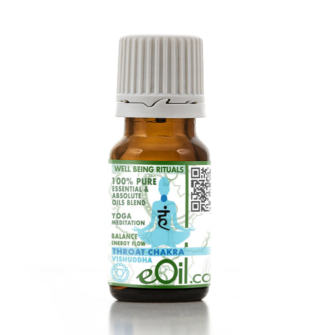 Chakra-Throat blend essential absolute oils 10 ml bottle