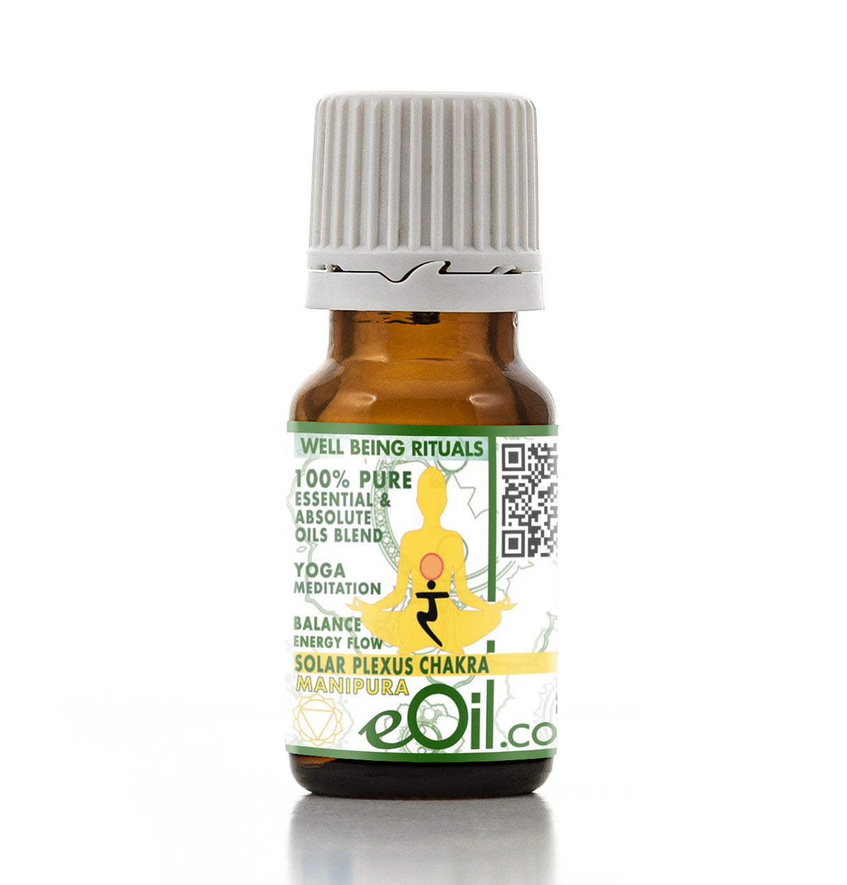 chakra solar essential oils blend 10 ml bottle