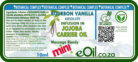 Vanilla Bourbon Macerated Carrier Oil