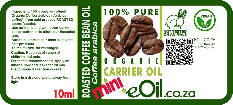 Roasted Coffee Carrier Oil Organic
