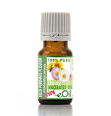 Bottle of Daisy Macerated Oil with a white background