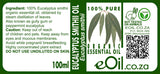 Eucalyptus smithii Essential Oil Organic, soft eucalyptus aroma, wellness applications eOil.co.za